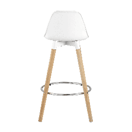 Стул барный Мартин белый