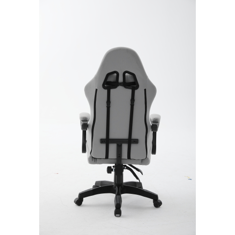 Кресло спортивное TopChairs Druid серый ткань