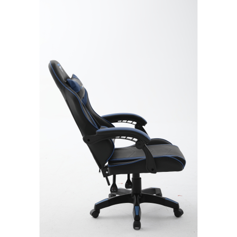 Кресло спортивное TopChairs Shadow черно-синий