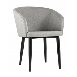 Кресло Ральф рогожка серый