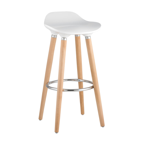 Стул барный Модерн белый