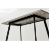 Стол ФИН 120 Дуб Шерман серый/ черный каркас