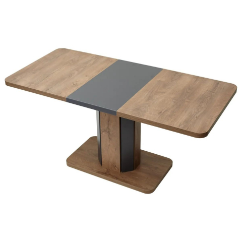 Стол STORK Дуб Канзас/ Графит 120