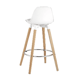 Стул барный Мартин белый