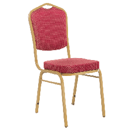 Банкетный стул Корона 20 Жаккард корона красная