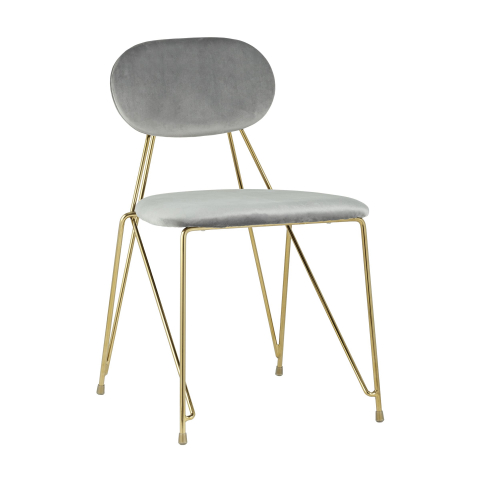 Стул Элис светло-серый