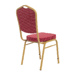 Банкетный стул Корона 20 Жаккард корона красная