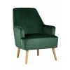 Кресло Хантер велюр зеленый