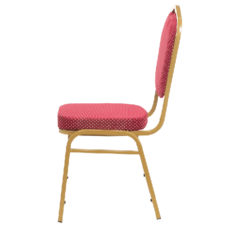 Банкетный стул Корона 20 Жаккард корона красная