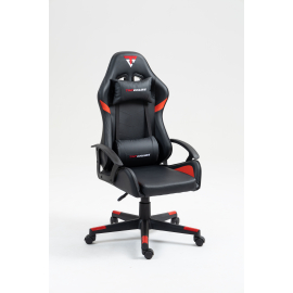 Кресло спортивное TopChairs Warden черно-красный