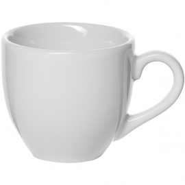 Чашка кофейная «Америка»; фарфор; 100мл; D=67,H=60,L=100,B=67мм; белый