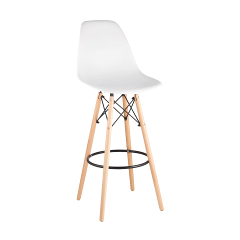 Стул DSW барный белый