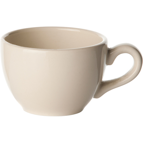 Чашка кофейная «Айвори»; фарфор; 85мл; D=60,H=50,L=85мм; слон.кость