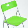 Стул складной СМН-299 Fold (Фолд) металлокаркас, пластик светло-зеленый