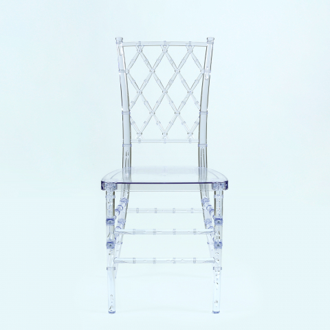 Стул СМН-103 Chiavari Diamond прозрачный банкетный разборный