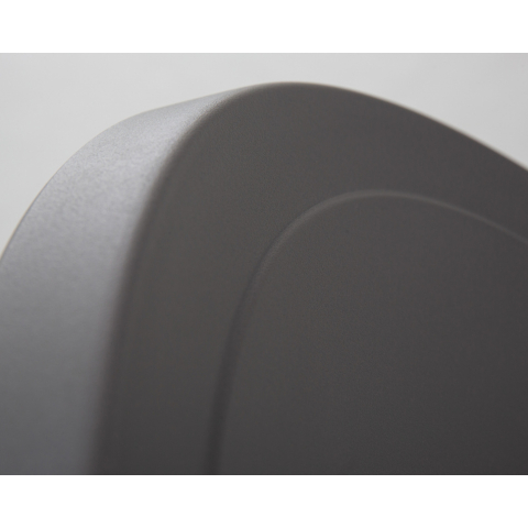 Пластиковый стул обеденный ALBERT, цвет серый