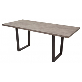 Стол ЛОФТ 138 Оникс/ Черный