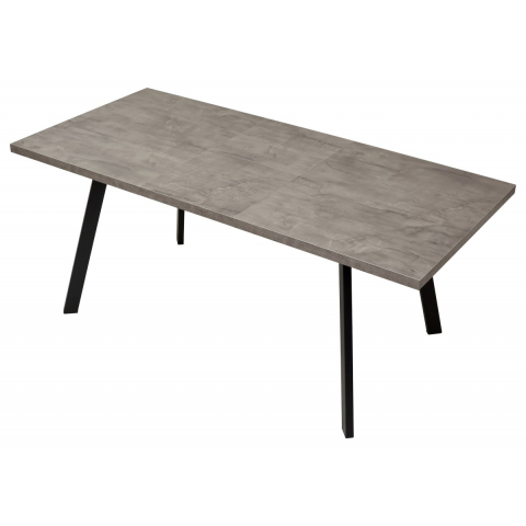 Стол BRICK M 140 Оникс / Черный