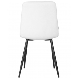 Стул обеденный CHILLY ROMBO, Светло-серый Simple 29, основание черный