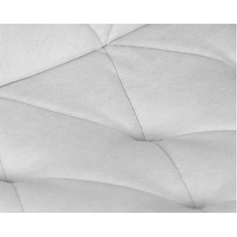 Стул обеденный CHILLY ROMBO, Светло-серый Simple 29, основание черный