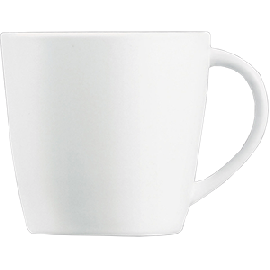 Чашка кофейная «Олеа»; фарфор; 80мл; D=58,H=56мм; белый