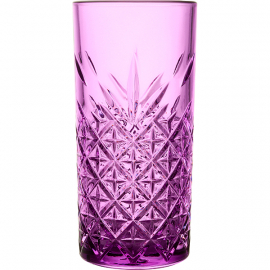 Хайбол «Энджой»; стекло; 295мл; D=66,H=141мм; фиолет.