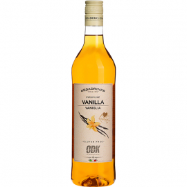 Сироп «Ваниль» ODK уцененный; пластик; 1л; D=8,H=32см