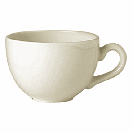 Чашка чайная «Айвори»; фарфор; 340мл; D=100,H=70,L=128мм; слон.кость