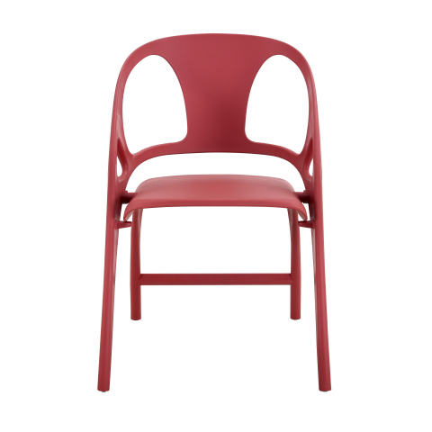 Стул складной Liara пластик бордо