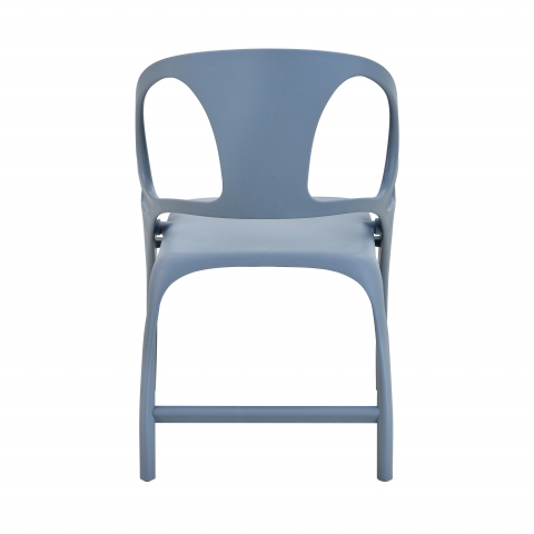 Стул складной Liara пластик серый
