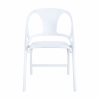 Стул складной Liara пластик белый