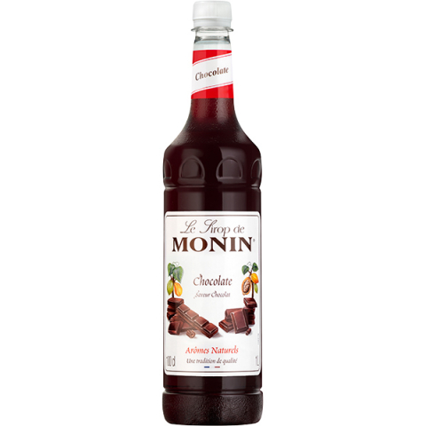 Сироп «Шоколад» Monin; пластик; 1л; D=8,H=32см