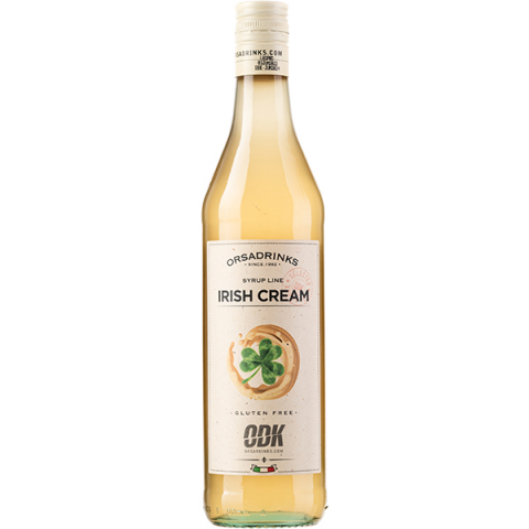 Сироп «Ирландский» ODK уцененный; стекло; 0,75л; D=65,H=305мм