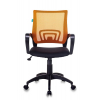 Кресло Бюрократ CH-695N/OR/TW-11 спинка сетка оранжевый TW-38-3 сиденье черный TW-11