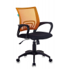 Кресло Бюрократ CH-695N/OR/TW-11 спинка сетка оранжевый TW-38-3 сиденье черный TW-11