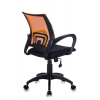Кресло Бюрократ CH-695N/OR/TW-11 спинка сетка оранжевый TW-38-3 сиденье черный TW-11