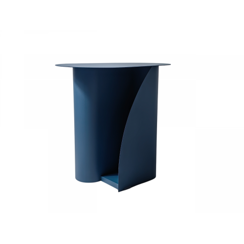 Журнальный столик Yvaine металл синий