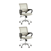 Кресло офисное TopChairs Simple New серый 2 шт