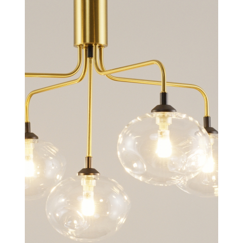 Подвесная люстра Moderli V2191-P Santa 5*G9*5W