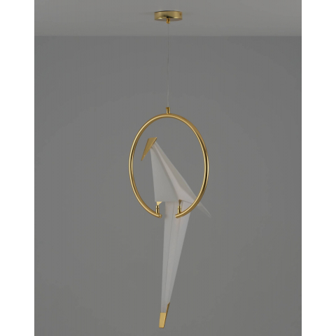 Подвесной светодиодный светильник Moderli V3071-1PL origami Birds 1*LED*6W
