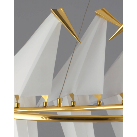 Подвесной светодиодный светильник Moderli V3073-6PL origami Birds 6*LED*6W