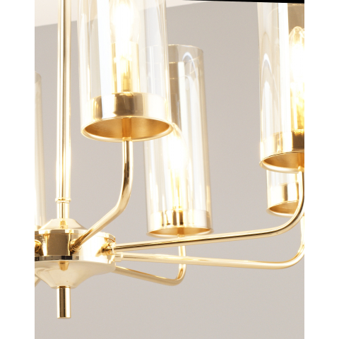 Потолочная люстра на штанге Moderli V10021-8P Metric