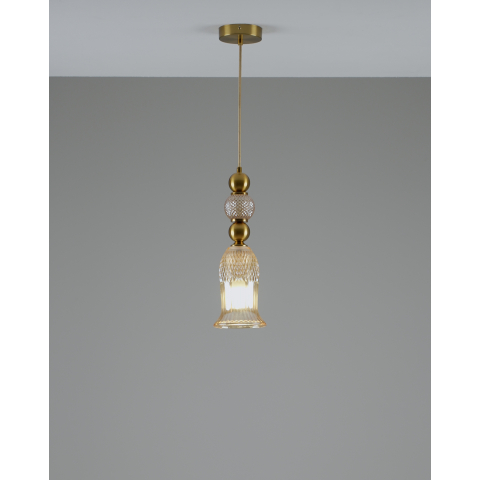 Светильник подвесной Moderli V10907-P Glassy