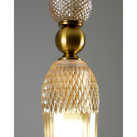 Светильник подвесной Moderli V10907-P Glassy