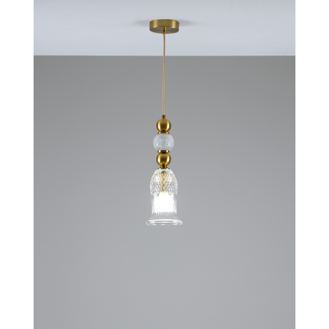 Светильник подвесной Moderli V10908-P Glassy