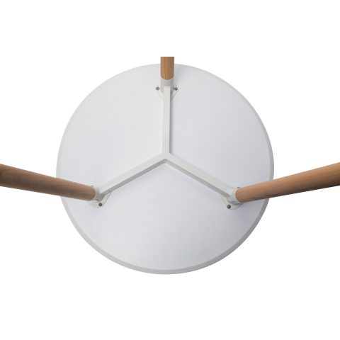 Стол DST круглый белый