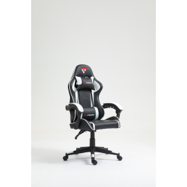 Кресло спортивное TopChairs Shadow черно-белый