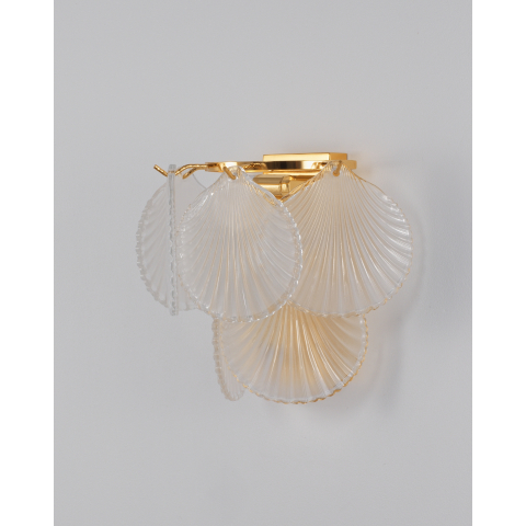 Хрустальный настенный светильник Moderli V2371-W Tears 1*E14*60W