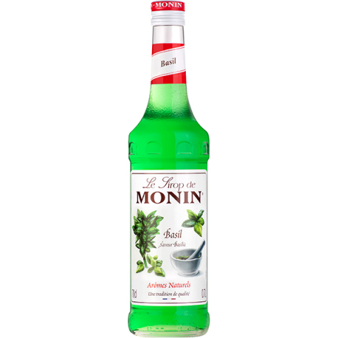 Сироп «Базилик» Monin; стекло; 0,7л; D=7,H=31см