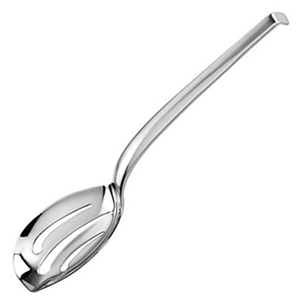 Ложка сервировочная перфорированная; сталь нерж.; ,L=30см